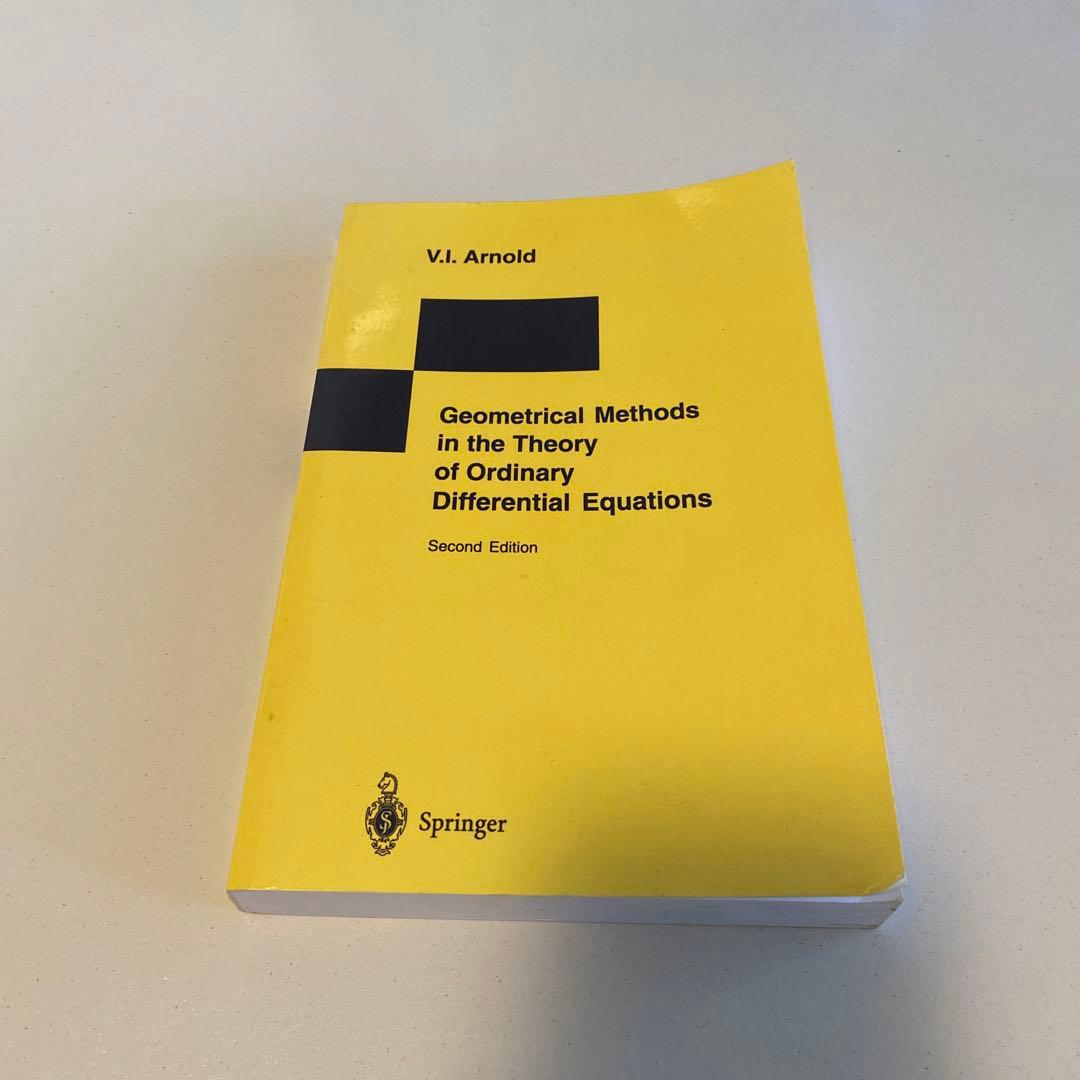 洋書 Geometrical Methods in the Theory of Ord Geometrical Methods in the Theory of Ordinary Differential