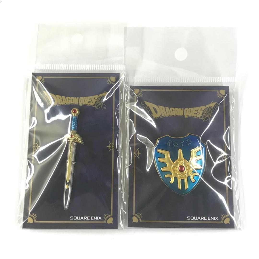 ドラゴンクエスト ピンズ ロトの剣&ロトの盾 2点セット ドラクエ