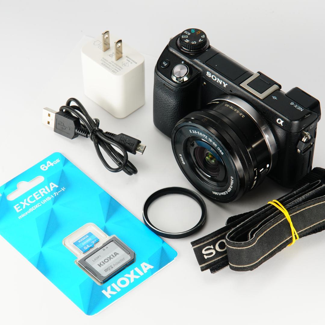 S6406/美品/SONY NEX-6/ミラーレス/α6400の系譜 491 - メルカリ