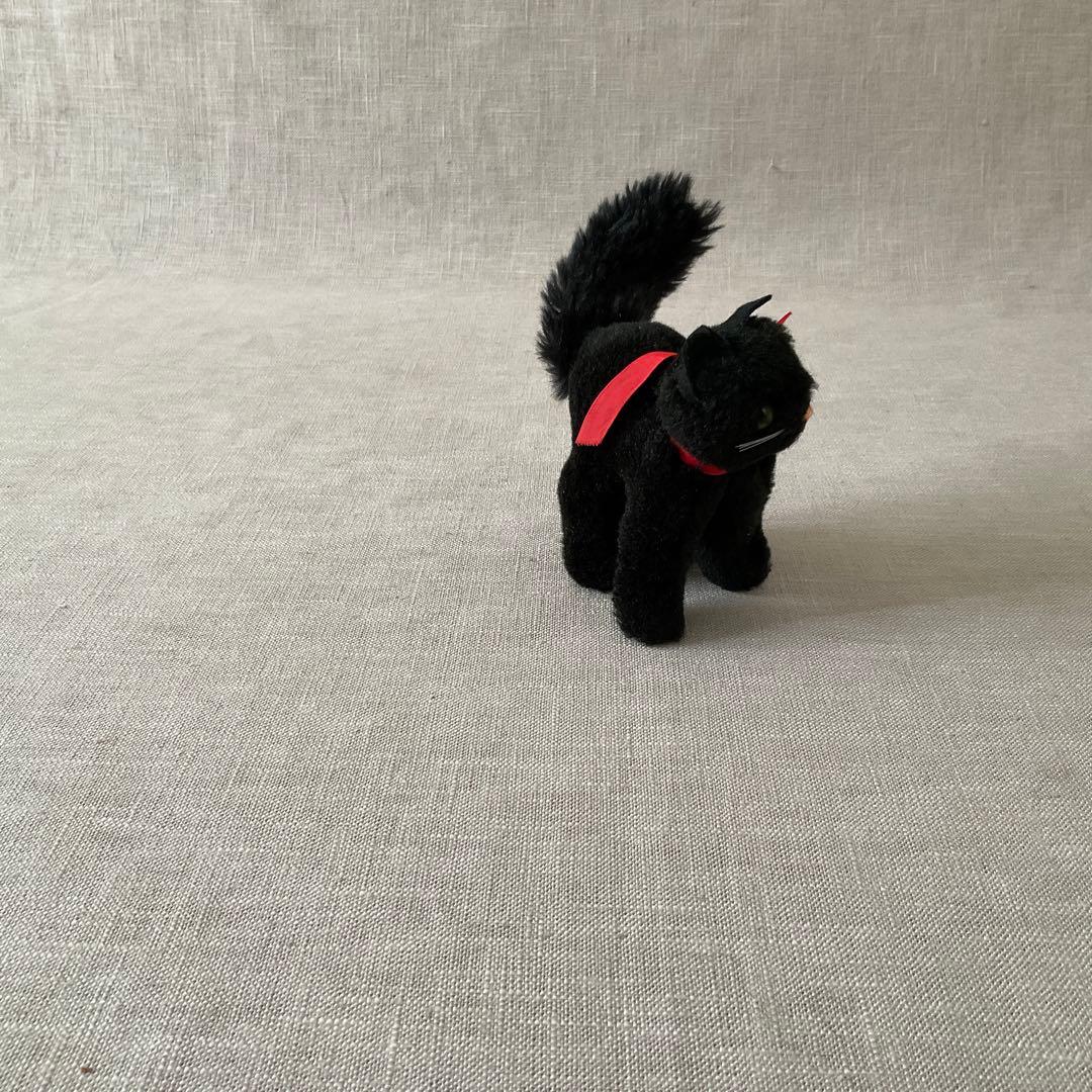 vintage】ヘルマン ミニブラックキャット アンティーク コレクション