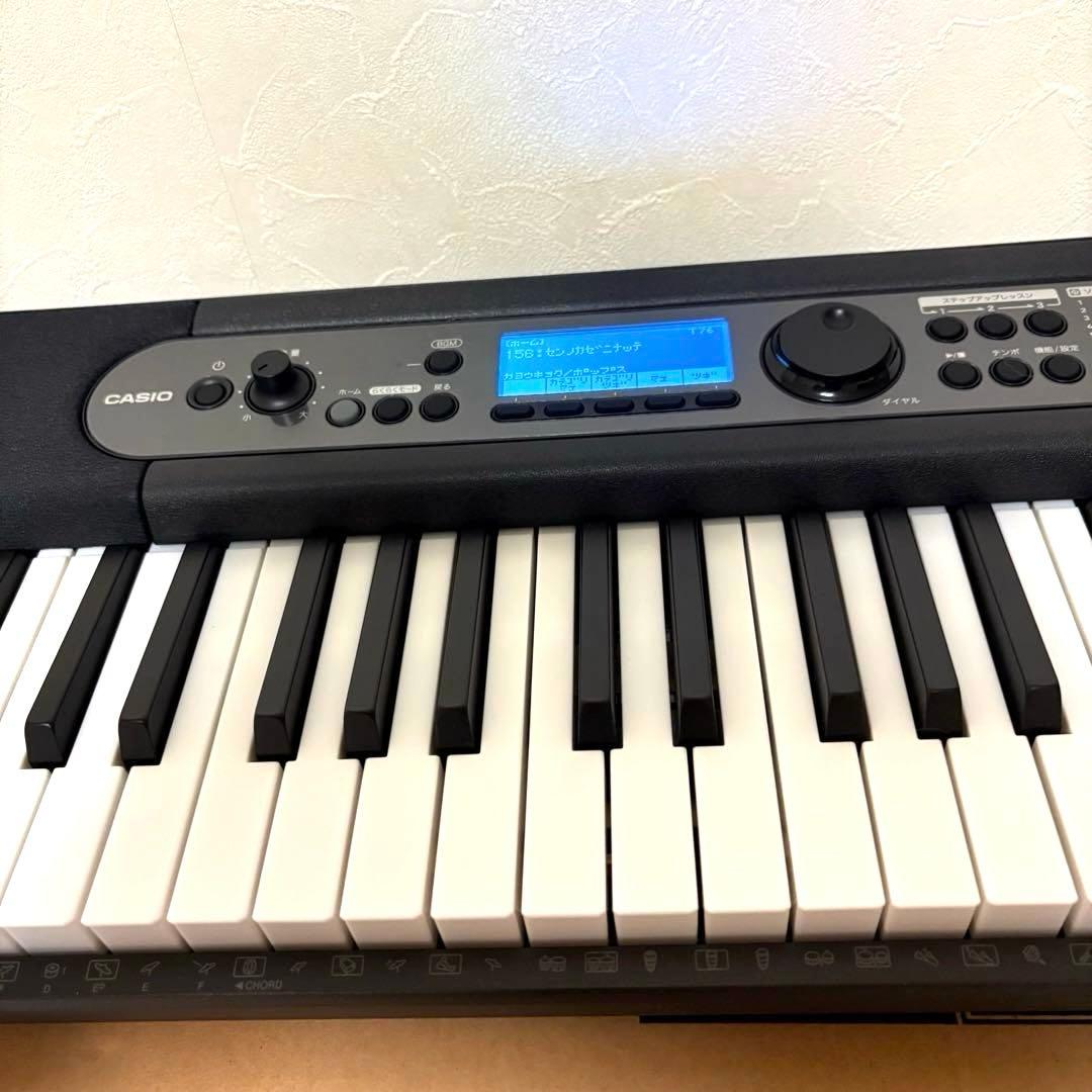 カシオ CASIO 光ナビゲーション キーボード LK-536 2025年製 - メルカリ