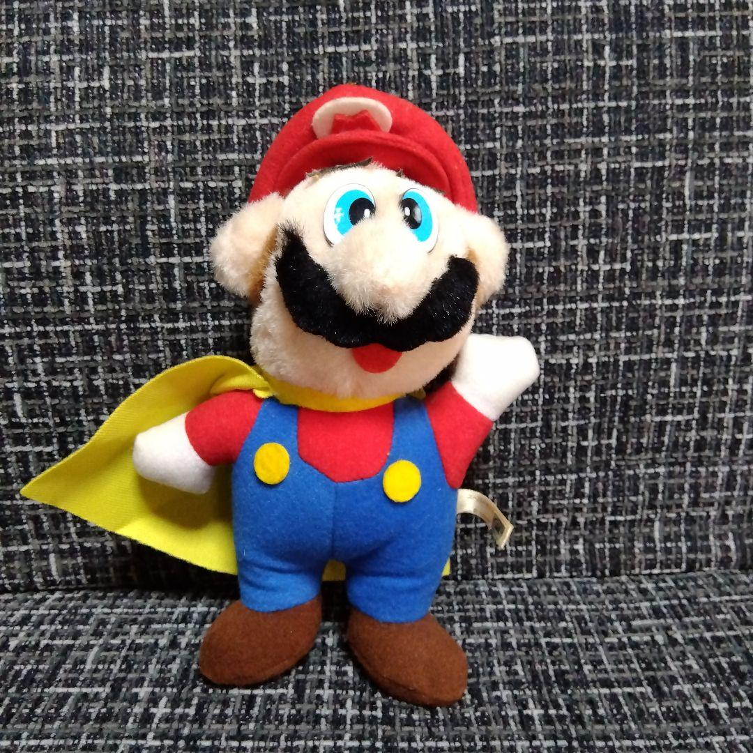 昭和 レア スーパーマリオワールド マリオ ぬいぐるみ - メルカリ