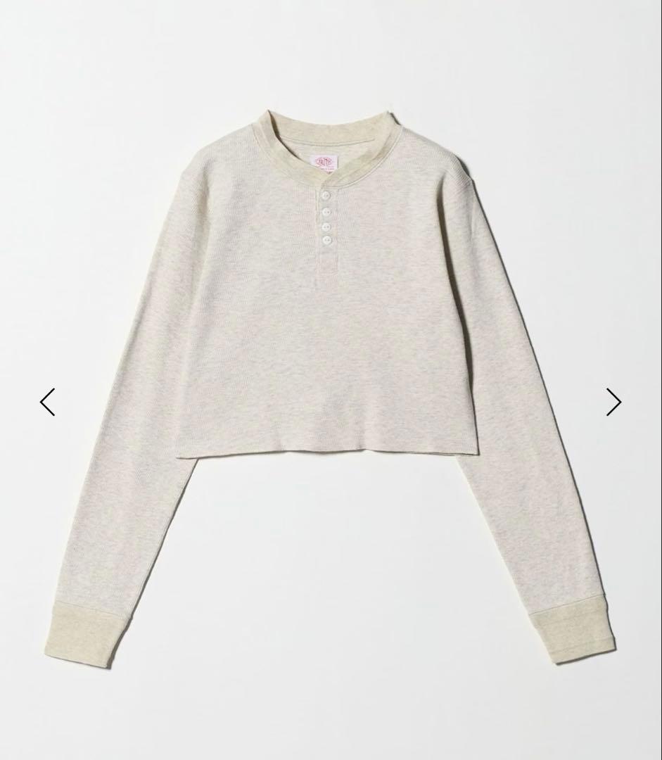 FAITH MILLS for 6 THERMAL HENRY PULLOVER - メルカリ