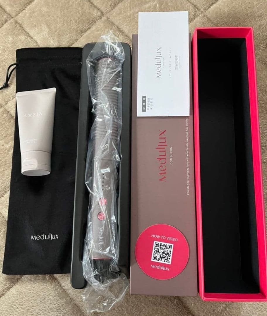 美品ほぼ新品アクシージアメデュラックス　コームアイロン コーム型ヘアアイロン｜メデュラックス コームアイロン– アクシージア