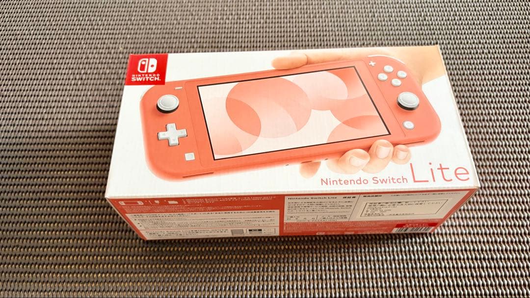 [新品未使用品]Nintendo Switch Lite コーラル本体 Nintendo Switch Lite コーラル 新品未使用 本体 任天堂スイッチ HDH-S