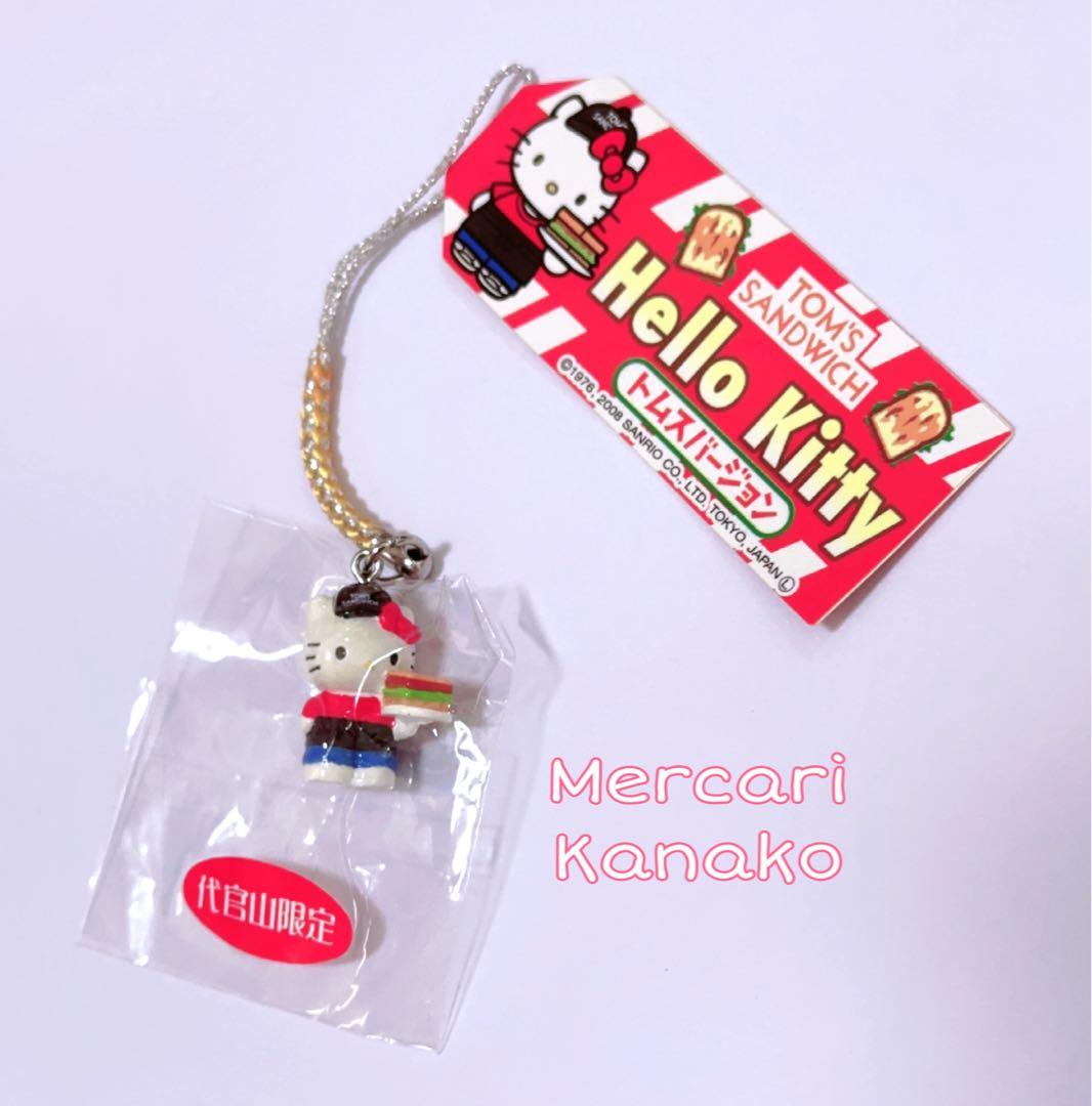 ☆レア ハローキティ 代官山限定 トムス 根付 ストラップ‪☆ - メルカリ‬