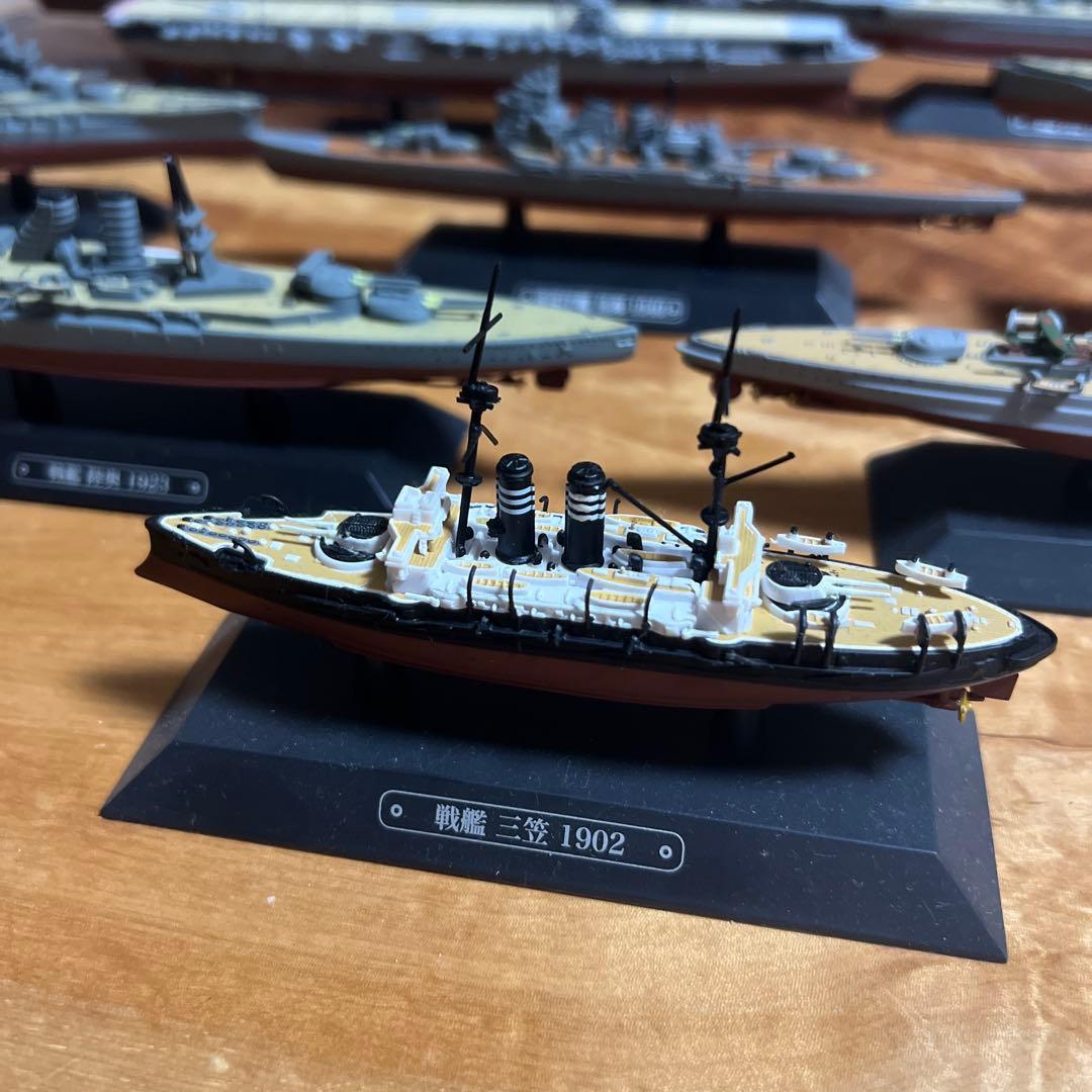 軍艦コレクション イーグルモス 戦艦フィギュア 15セット送料込み