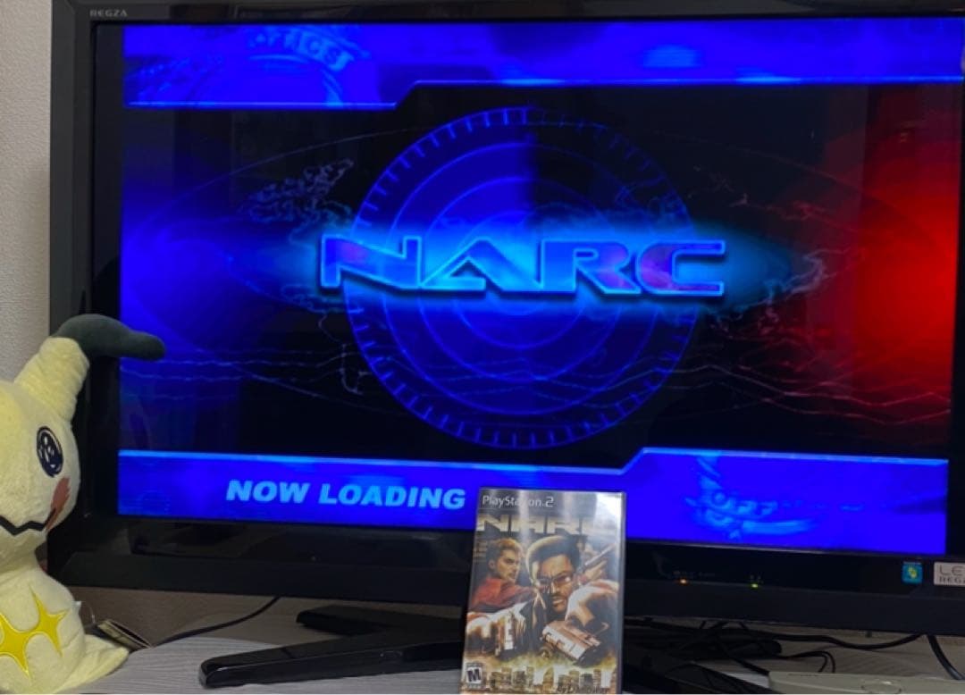 ps2ソフト NARC ナーク 北米版 海外版
