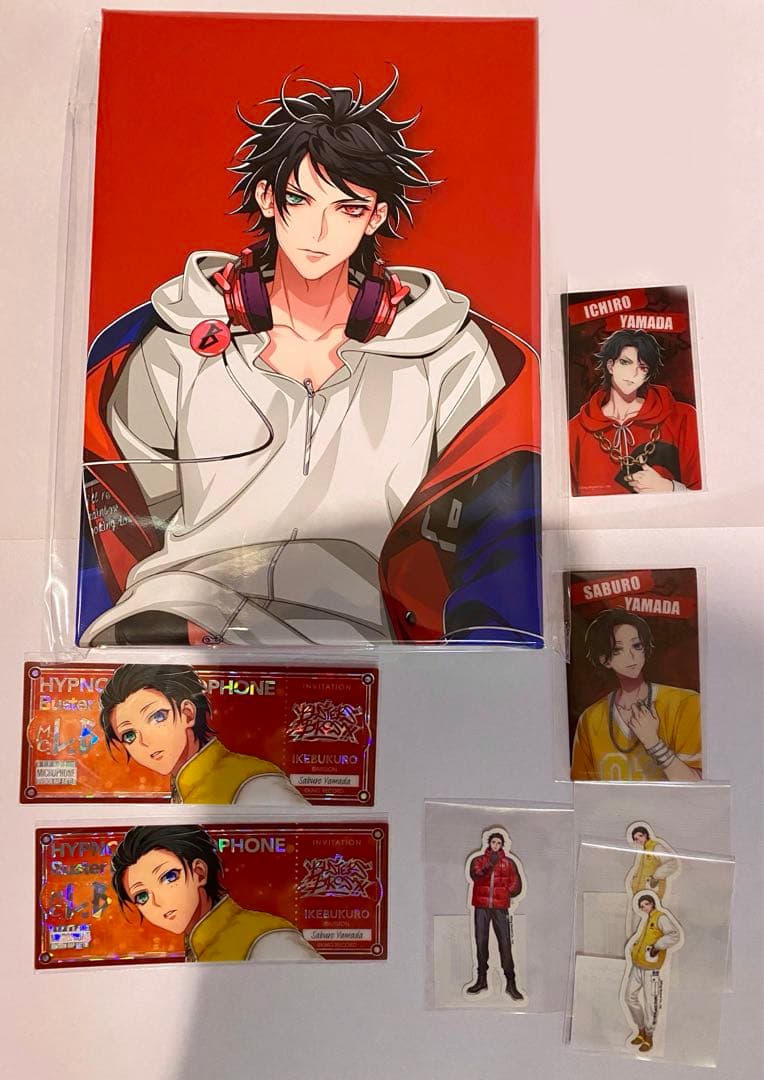 ヒプマイヒプノシスマイクオンラインくじ理鶯 キャラファインボードS賞