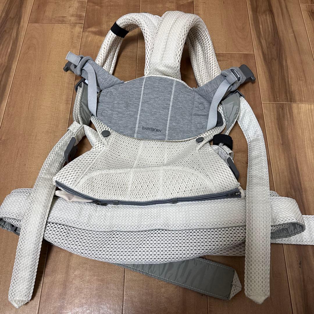 美品】BABYBJÖRN 抱っこ紐 メッシュ ハーモニー クリーム - メルカリ