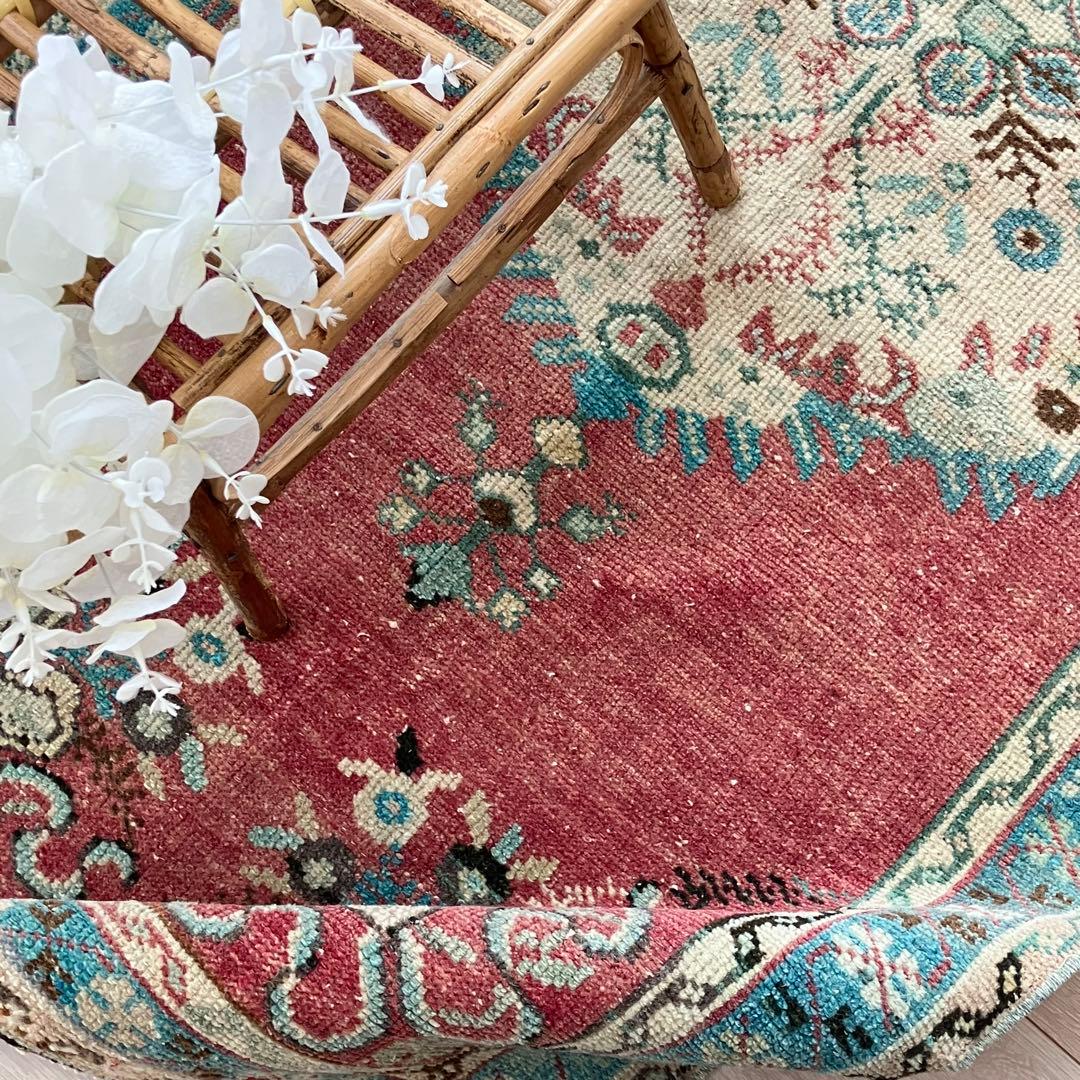 専用✳︎ギュネイラグ 柔らかレッド ペールブルー グリーン トルコ