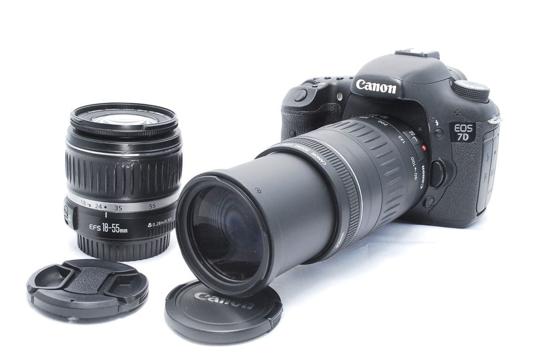 超望遠付き✨ CANON EOS 7D✨スマホ転送可✨一眼レフ✨すぐ使える