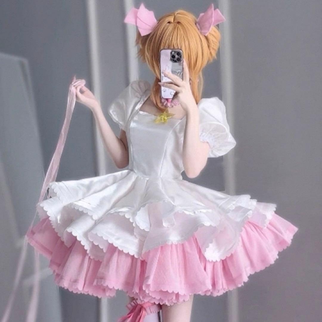 喵屋小铺 カードキャプターさくら プラチナ コスプレ 衣装 | Japonya
