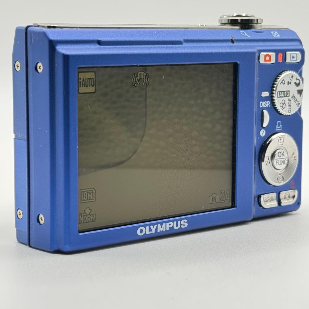 美品 箱付】 OLYMPUS FE-370 青 オリンパス コンデジ - メルカリ