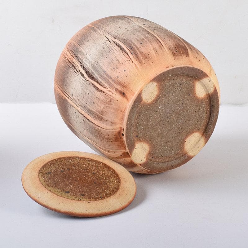 茶道具 長島焼 久村俊英作 水指 共箱 C 7346C - メルカリ