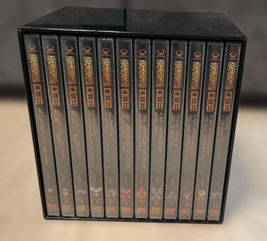 【未開封】祝40周年!　米米CLUB　DVD BOX「米盛Ⅱ」【完全生産限定盤】 米米CLUB/a K2C ENTERTAINMENT DVD-BOX 米盛Ⅱ〈… - メルカリ