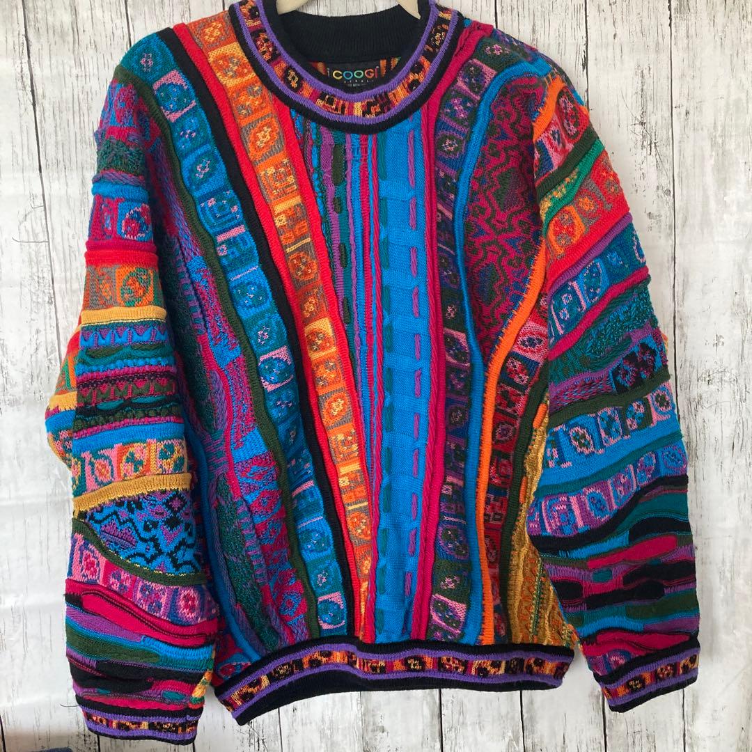 90s クージー COOGI セーター ニット レア物 オーストラリア製 SS
