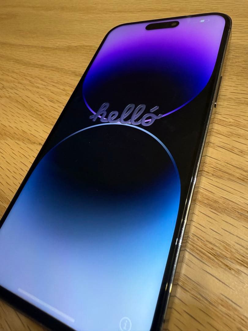 本当に最後　Apple iPhone 14 Pro ディープパープル 本体　箱無 iPhone 14 Pro Max 1TB - ディープパープル（SIMフリー）[整備済製品