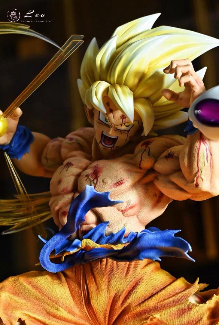 ドラゴンボール 超サイヤ人 VS フリーザ 彫刻フィギュア ガレージ