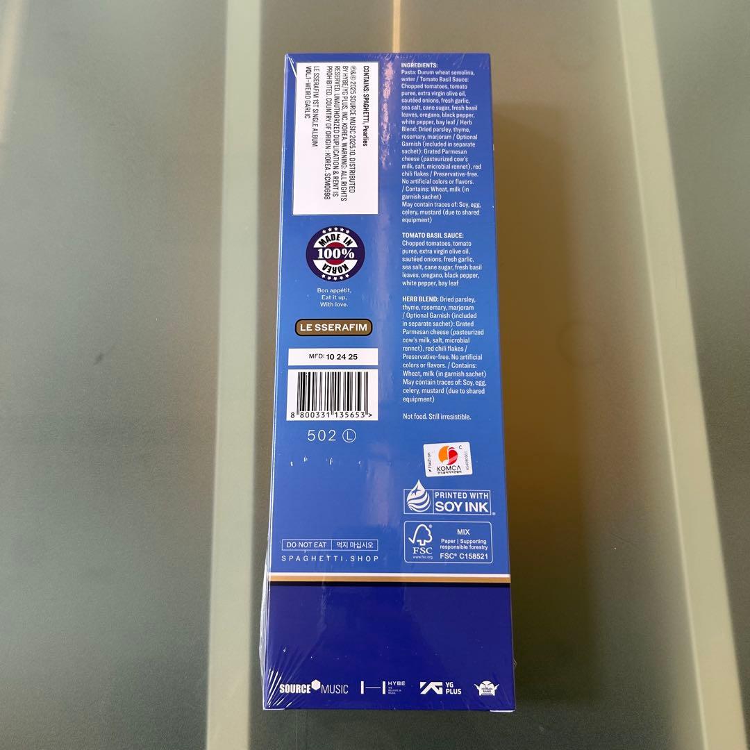 ルセラフィム SPAGHETTI 未開封3形態セット - メルカリ