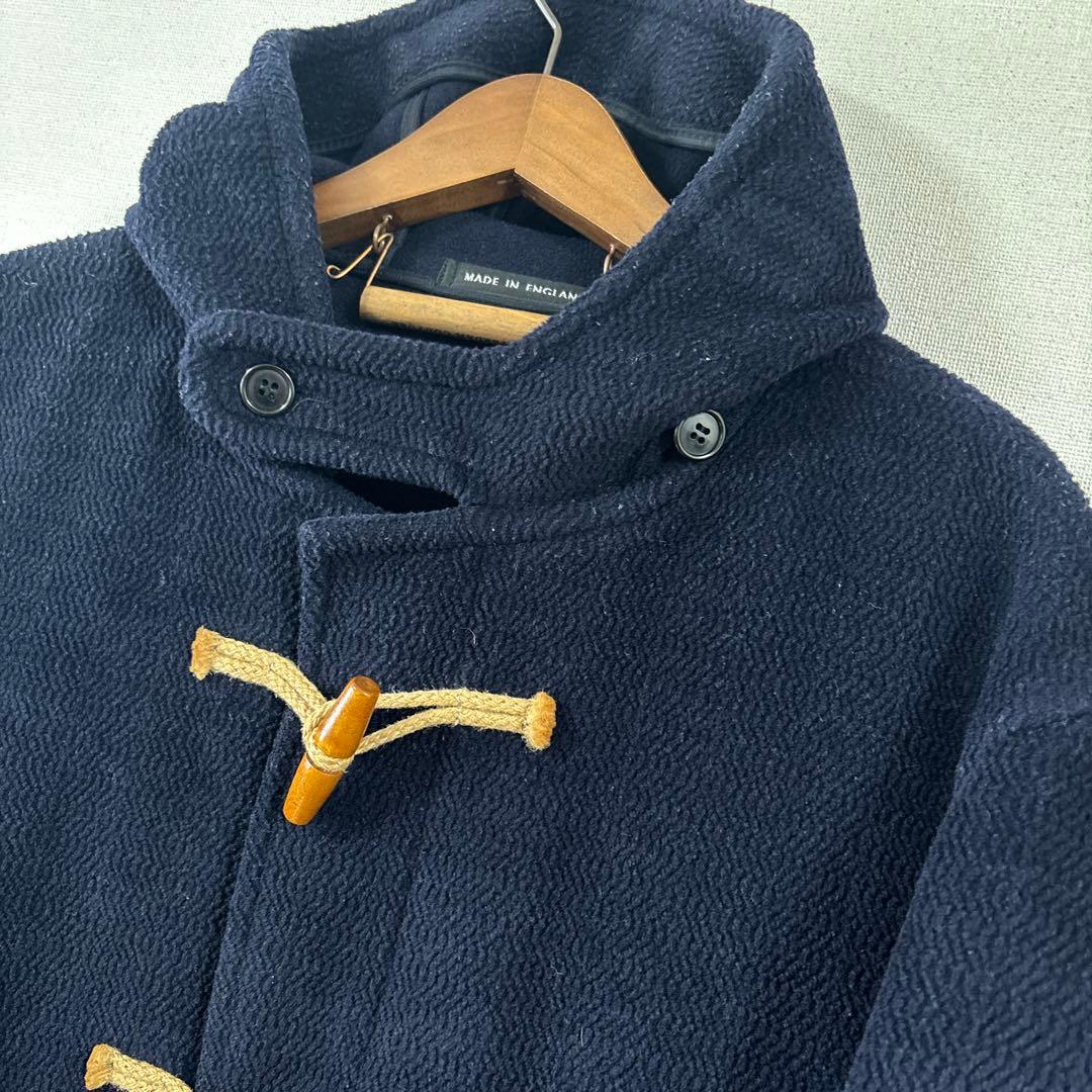 90's gloverall ダッフルコート ヘリンボーン moorbrook - メルカリ