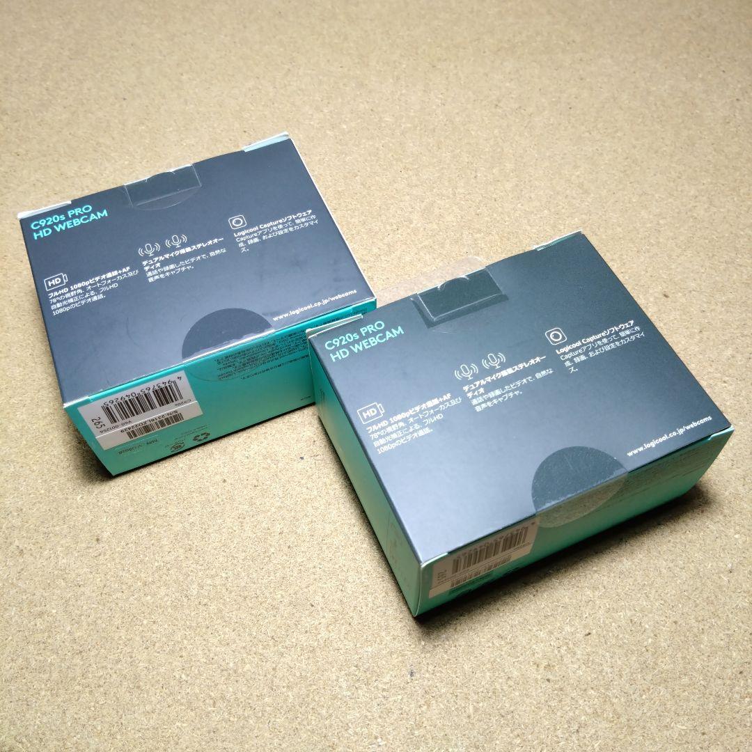 Logicool C920s PRO HD WEBCAM ×2台セット HD C920s Logicool WEBCAM