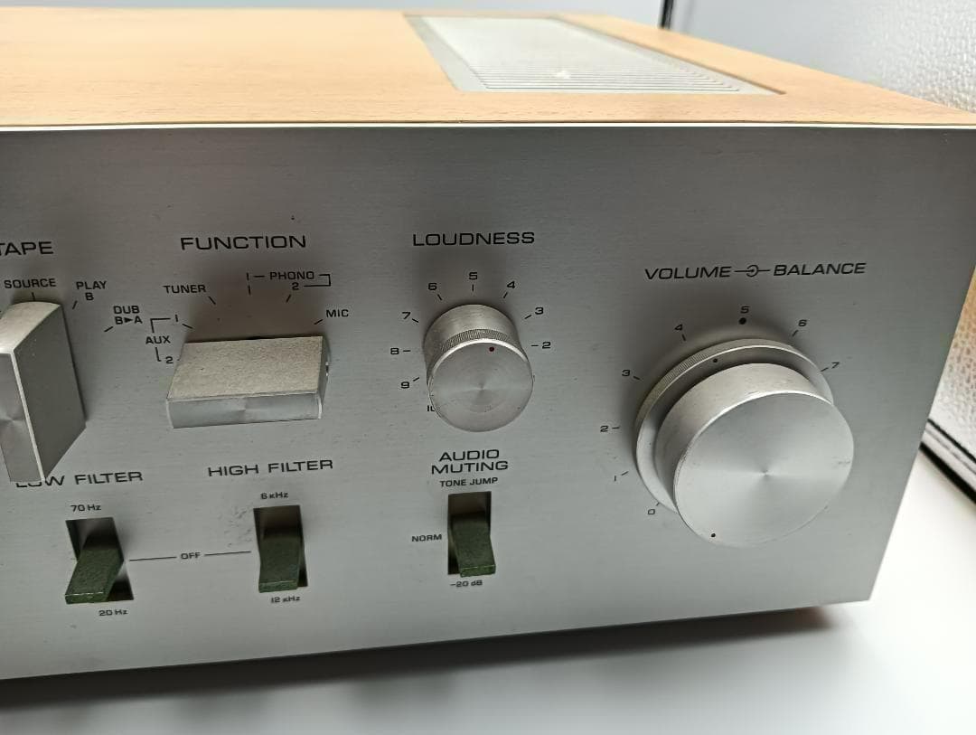 YAMAHA CA-1000 II ヤマハ プリメインアンプ レトロ 通電確認済 - メルカリ