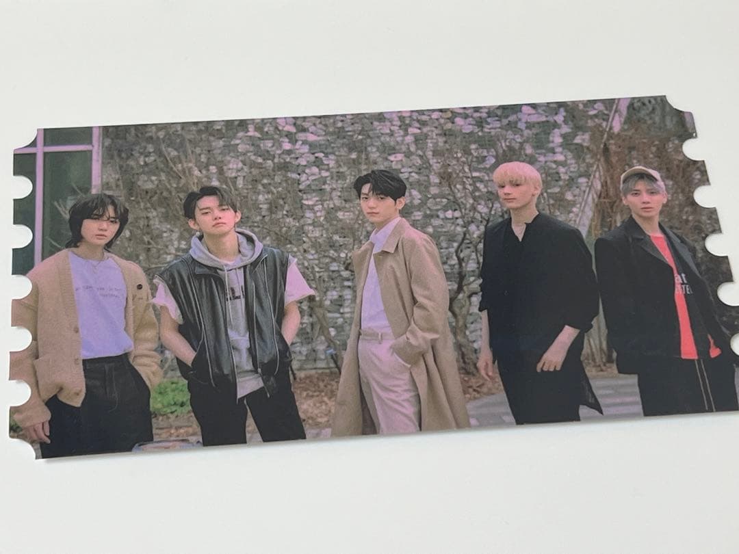 TXT 直筆サイン LIMITED PHOTO TICKET