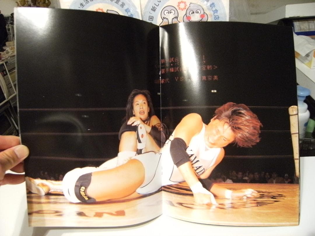 1994年 全日本女子プロレス 豊田真奈美 山田敏代 直筆サイン入り 写真