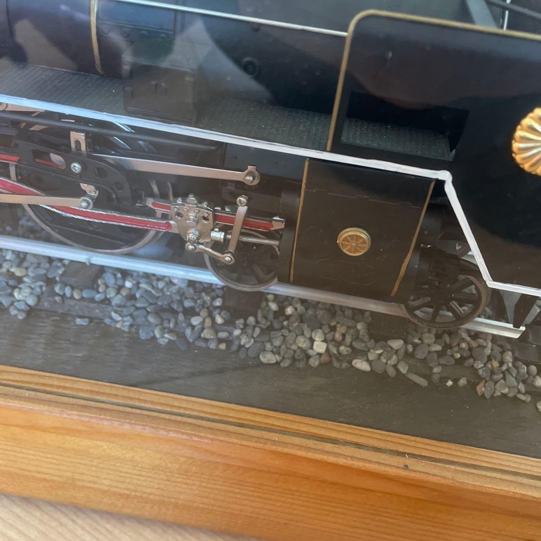 日本の蒸気機関車模型 ガラスケース付き C571 - メルカリ