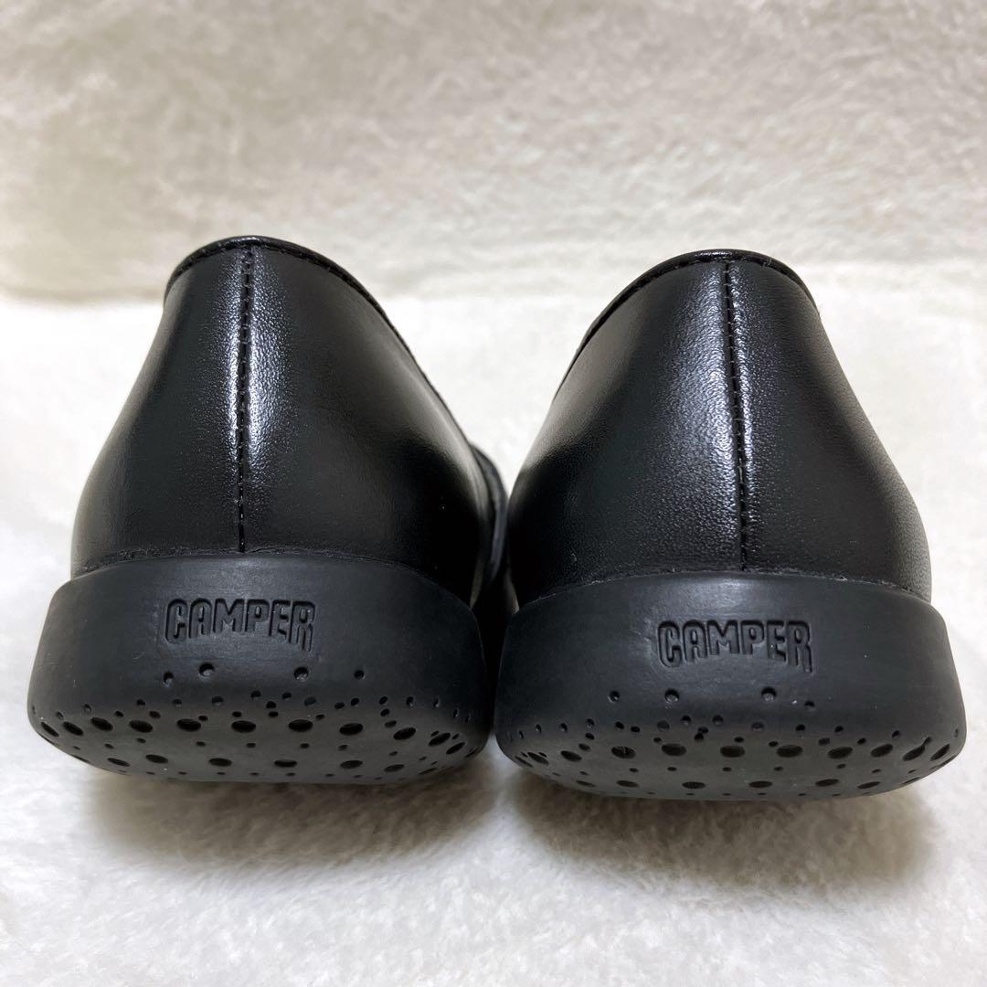 美品 現行品 カンペール スパイラルコメット メリージェーン 本革 37