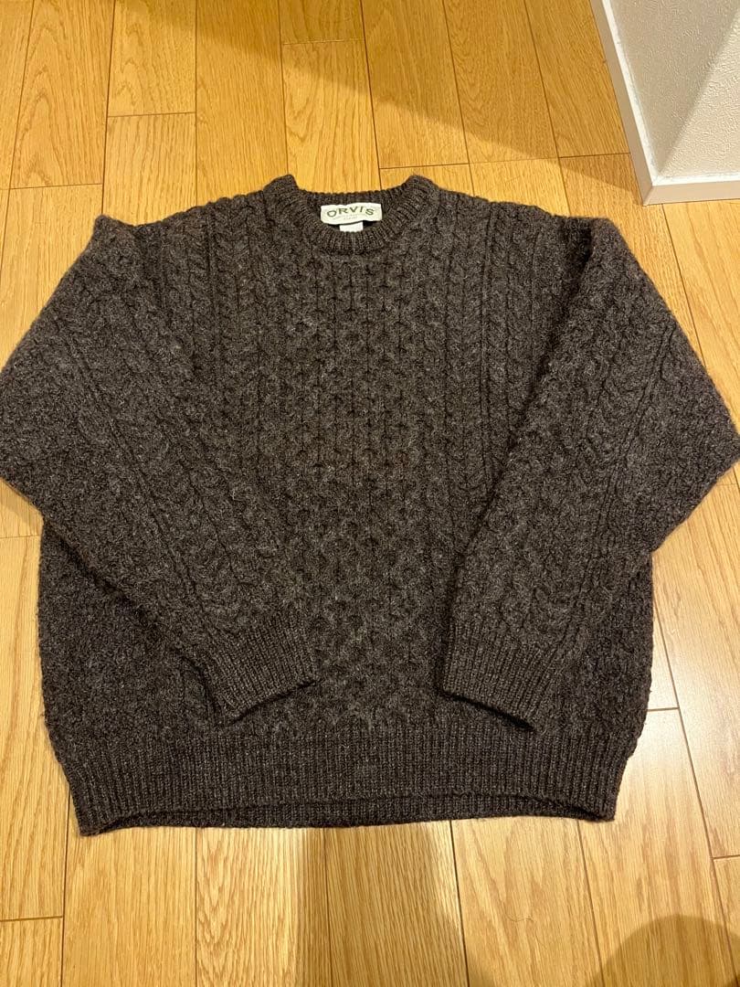 ORVIS アランニット フィッシャーマン L - メルカリ