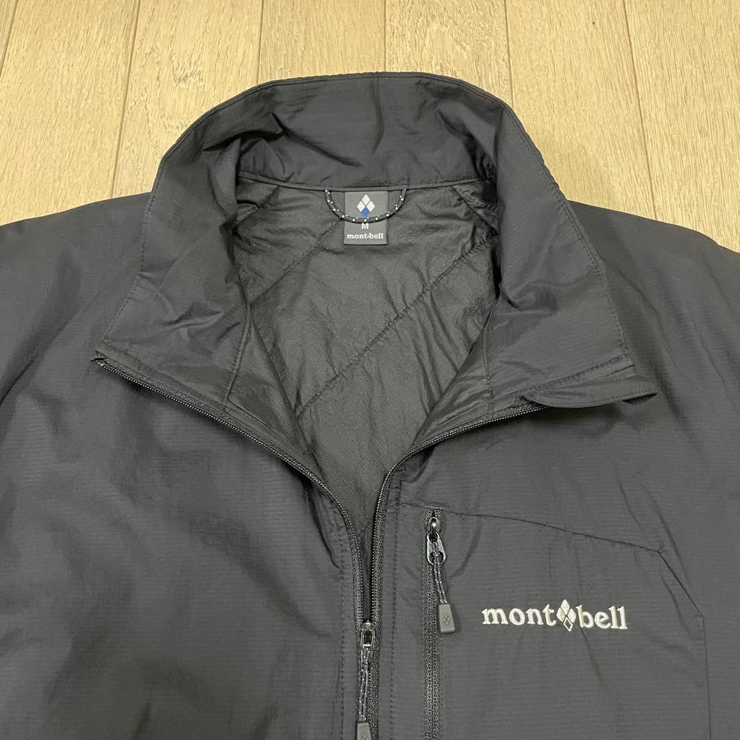 モンベル EXライト サーマラップ ジャケット メンズM ブラック - メルカリ