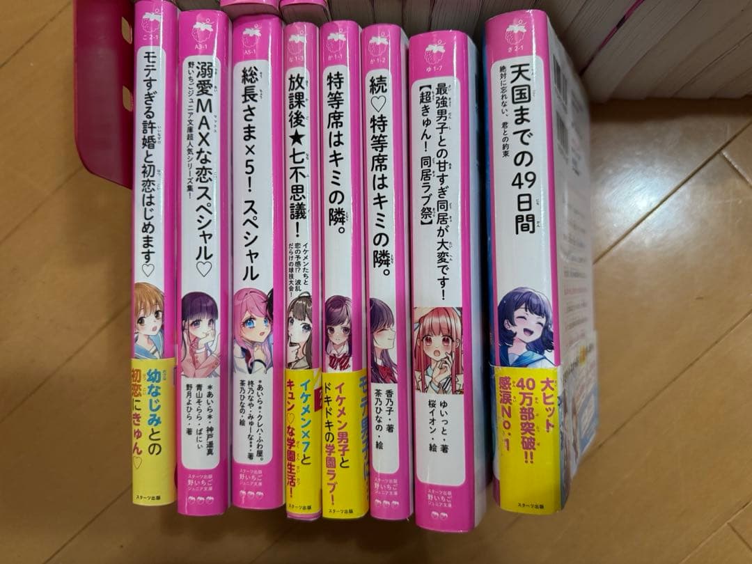 野いちごジュニア文庫 総長さま×5！スペシャル他54冊セット - メルカリ