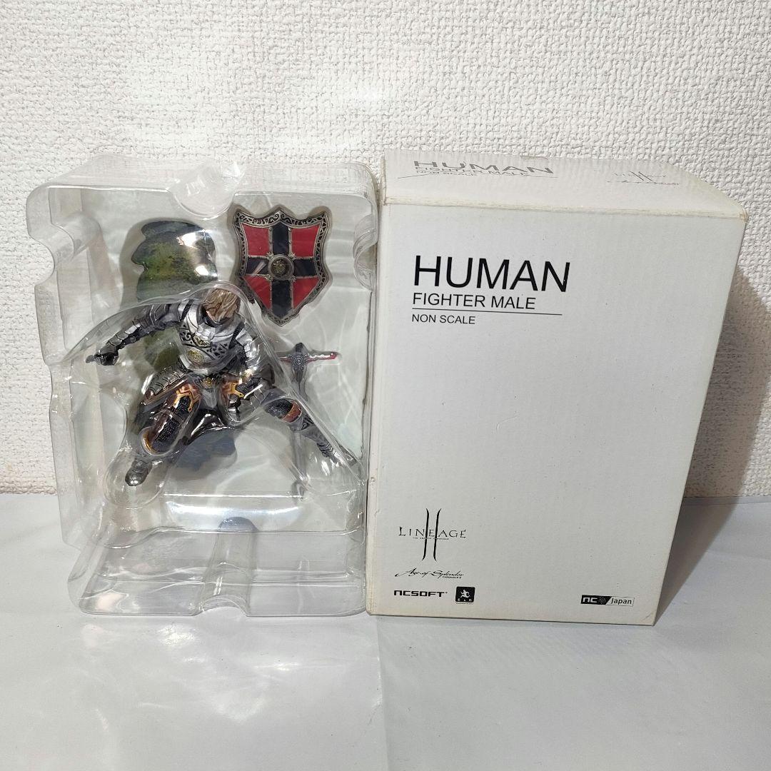 ☆　LINEGE　リネージュⅡ　ヒューマン　ファイターフィギュア　☆ リネージュII LINEGE リネージュⅡ ヒューマン ファイターフィギュア