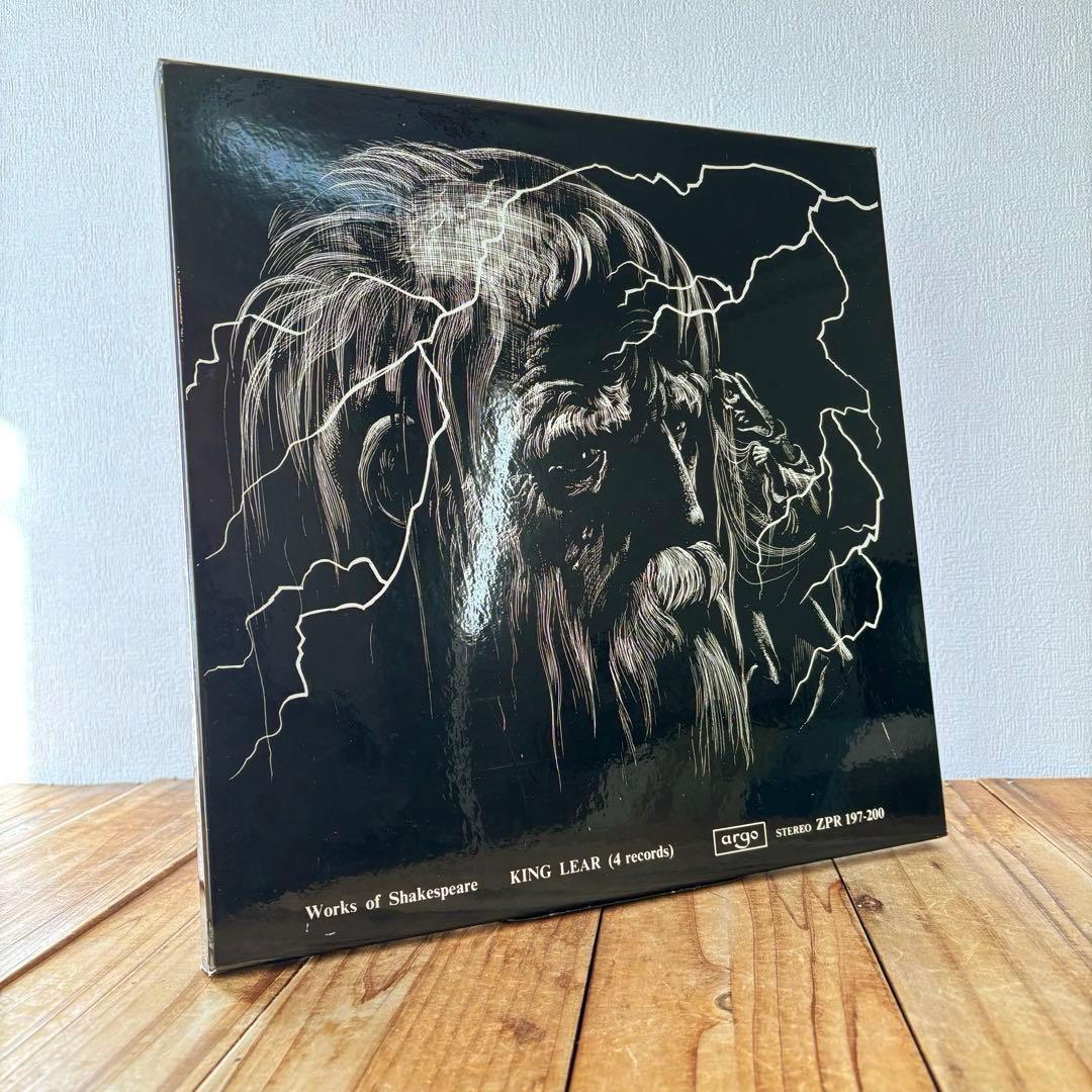 Works of Shakespeare KING LEAR 4枚組レコード - メルカリ