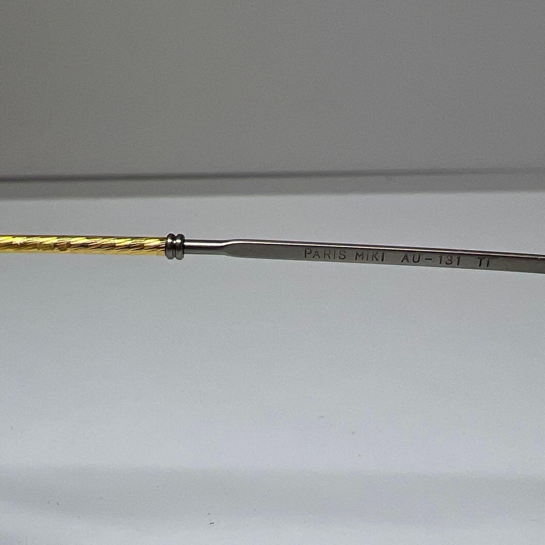 K18刻印 Paris 鼈甲眼鏡 26.8g 東キ8-0124☆2F トコチ