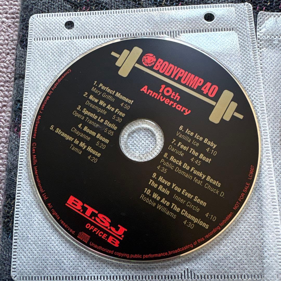 レズミルズ ボディパンプ 40番台CD