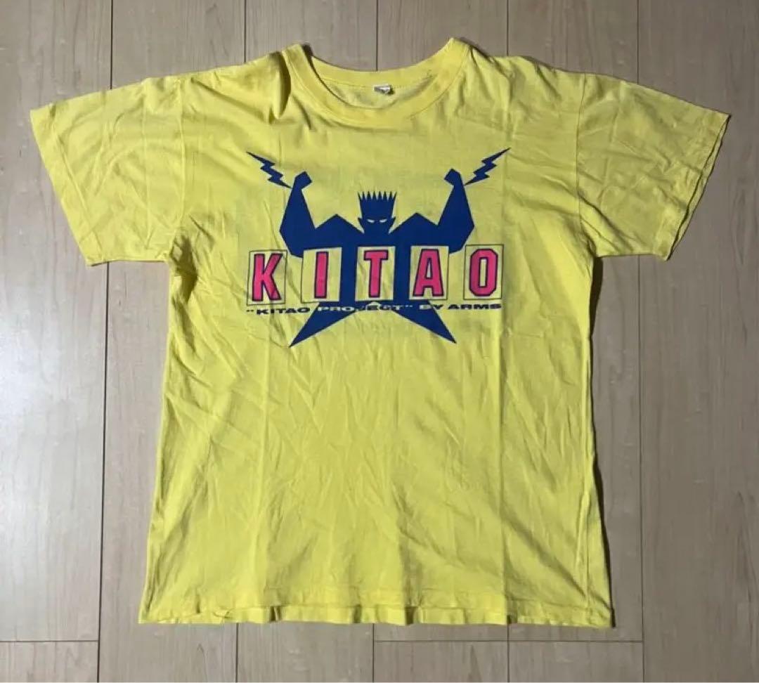 北尾光司　プロレス　Tシャツ 90s ビンテージ　シングルステッチ　横綱 第60代横綱・双羽黒ことサンダーストーム！北尾光司Tシャツ : あなたは