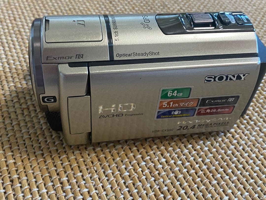 Sony HDR-CX590 20.4メガピクセル デジタルカメラ 64GB SONY HDR-CX590V 価格比較 - 価格.com