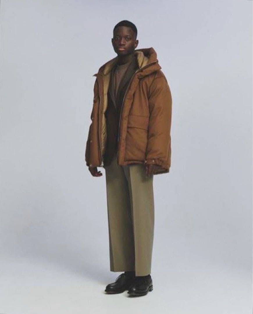 MARKAWARE カシミヤダウンジャケット ブラウンカーキ - メルカリ