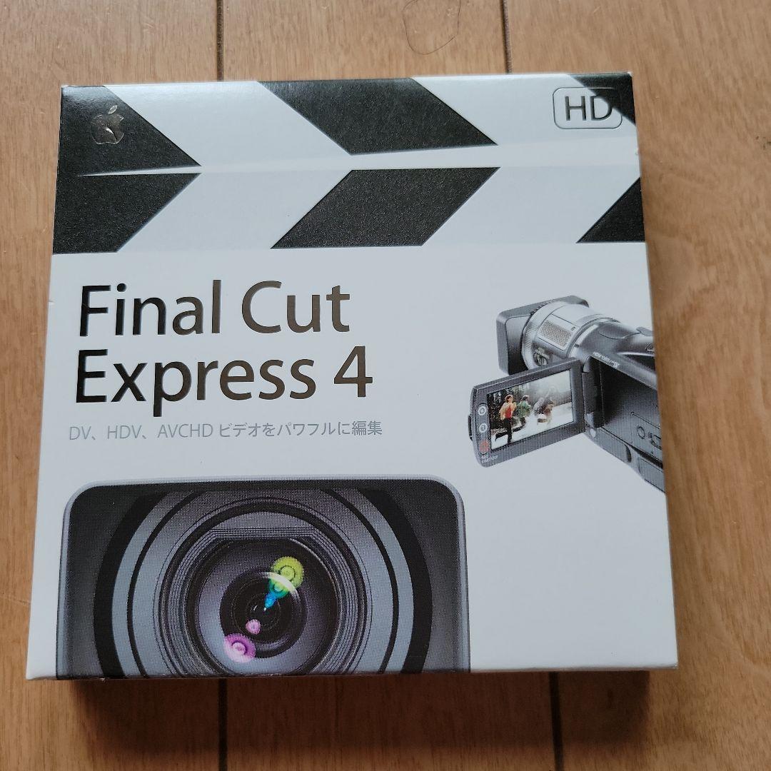 【編集ソフト】FinalCutExpress4　新品 編集ソフト】FinalCutExpress4 新品 編集ソフト】FinalCutExpress4