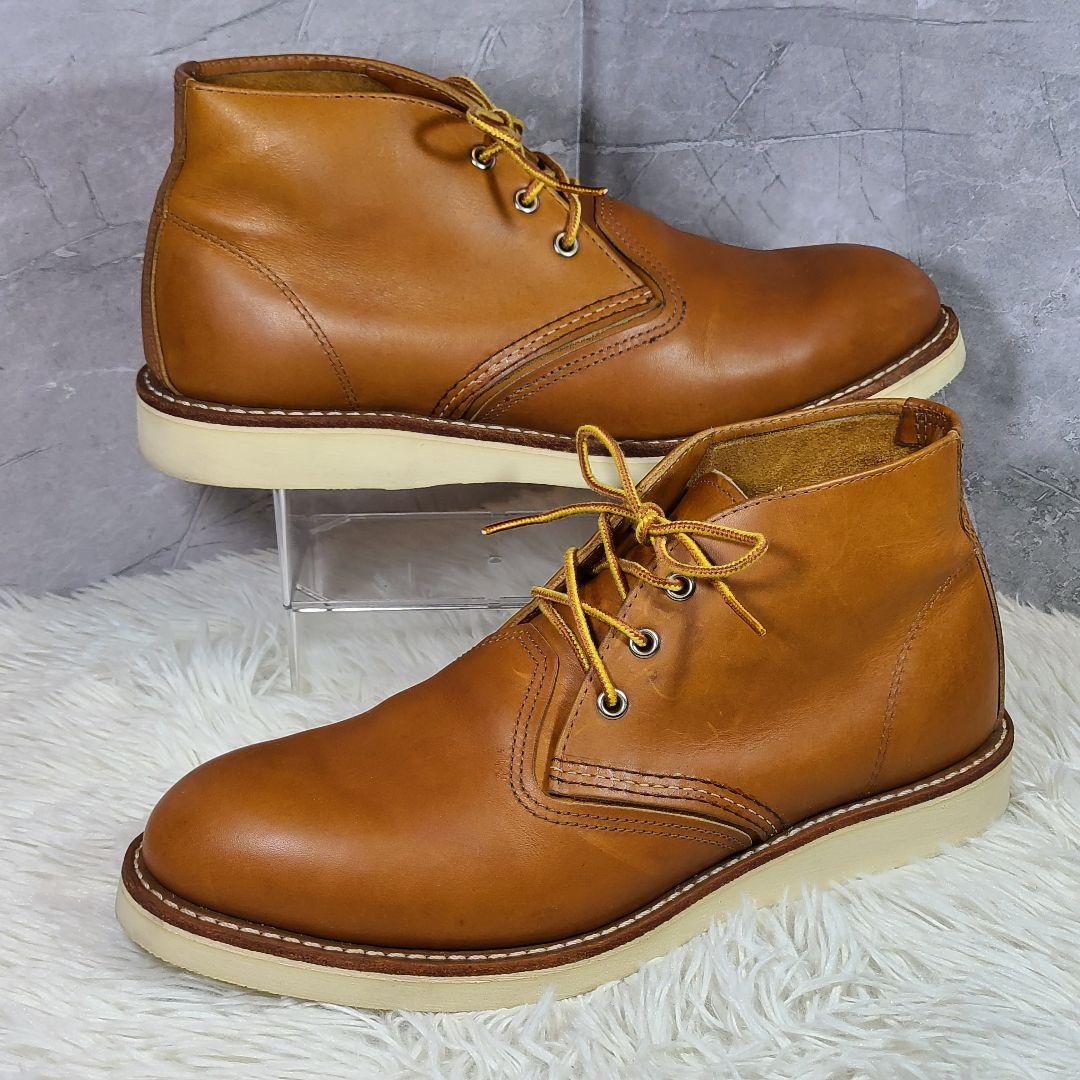美品【RED WING 】3140 ワークチャッカブーツ USA製 アメカジ - メルカリ