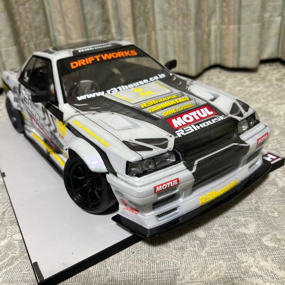 SHIBATA R31ハウス ラジコンカーボディスカイラインR31