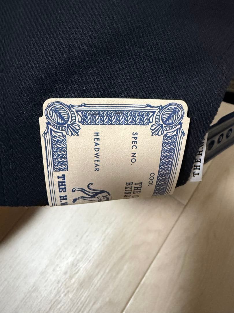 【 THE H.W.DOG&CO. 】BOX CAP [D-00921]