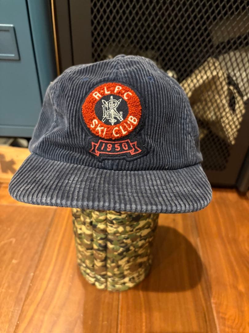 POLO RALPH LAUREN SKI CLUB コーデュロイ キャップ