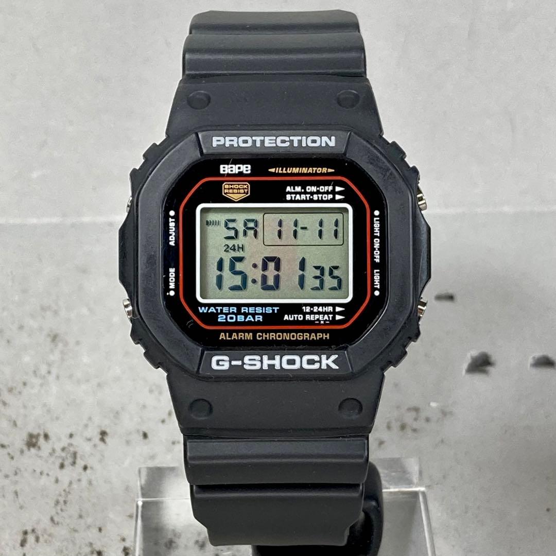 極美品 G-SHOCK DW-5000 エイプ APE コラボ 1000本限定 - メルカリ