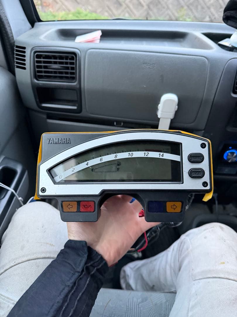 xjr400 デジタルメーター xjr デジタルスピードメータ？Amazon.co.jp: XJR400 4HM 対応 93-94