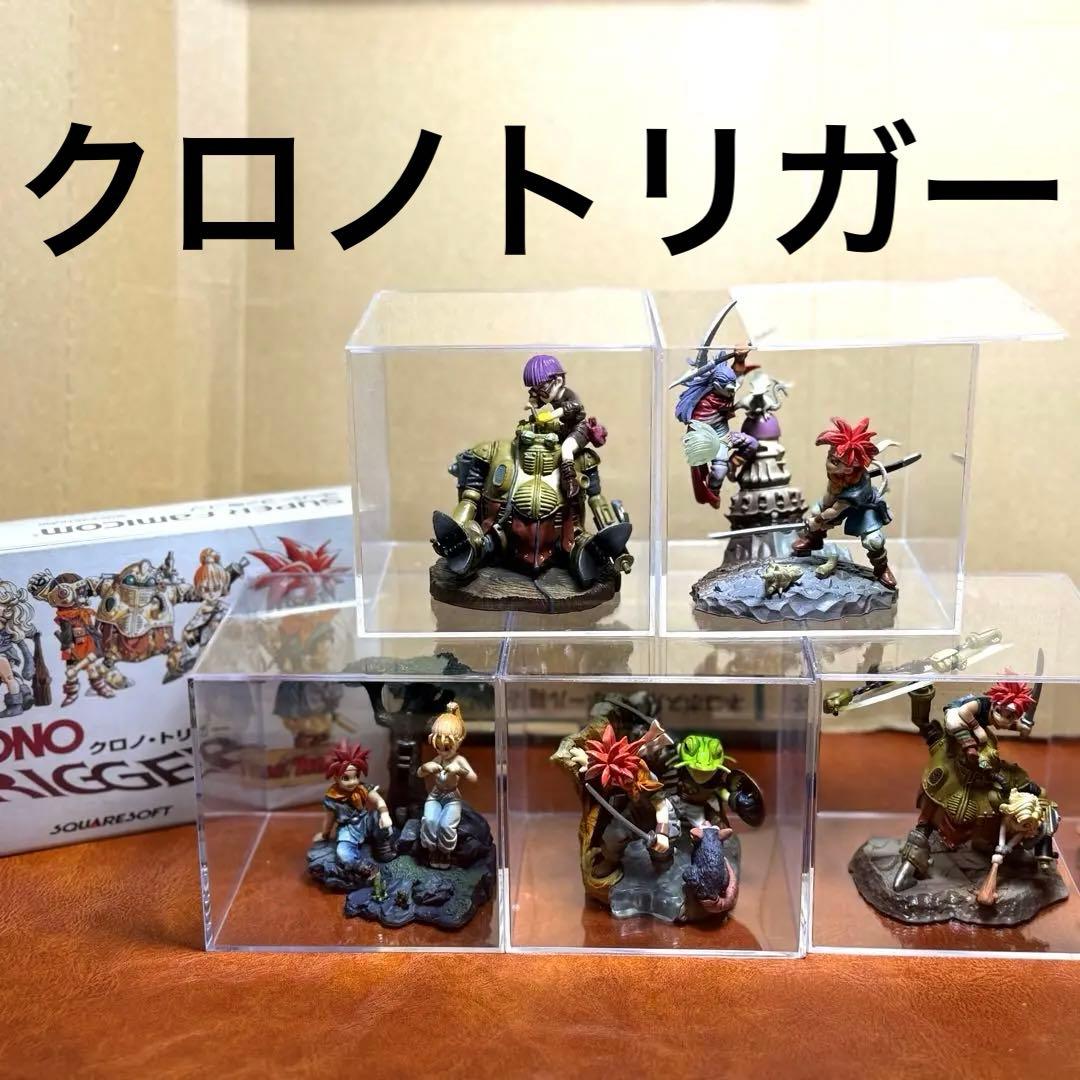 クロノトリガー フォーメーションアーツフィギュア5種コンプリートセット　ゲーム付 新品 クロノトリガー フォーメーションアーツ コンプリート セット