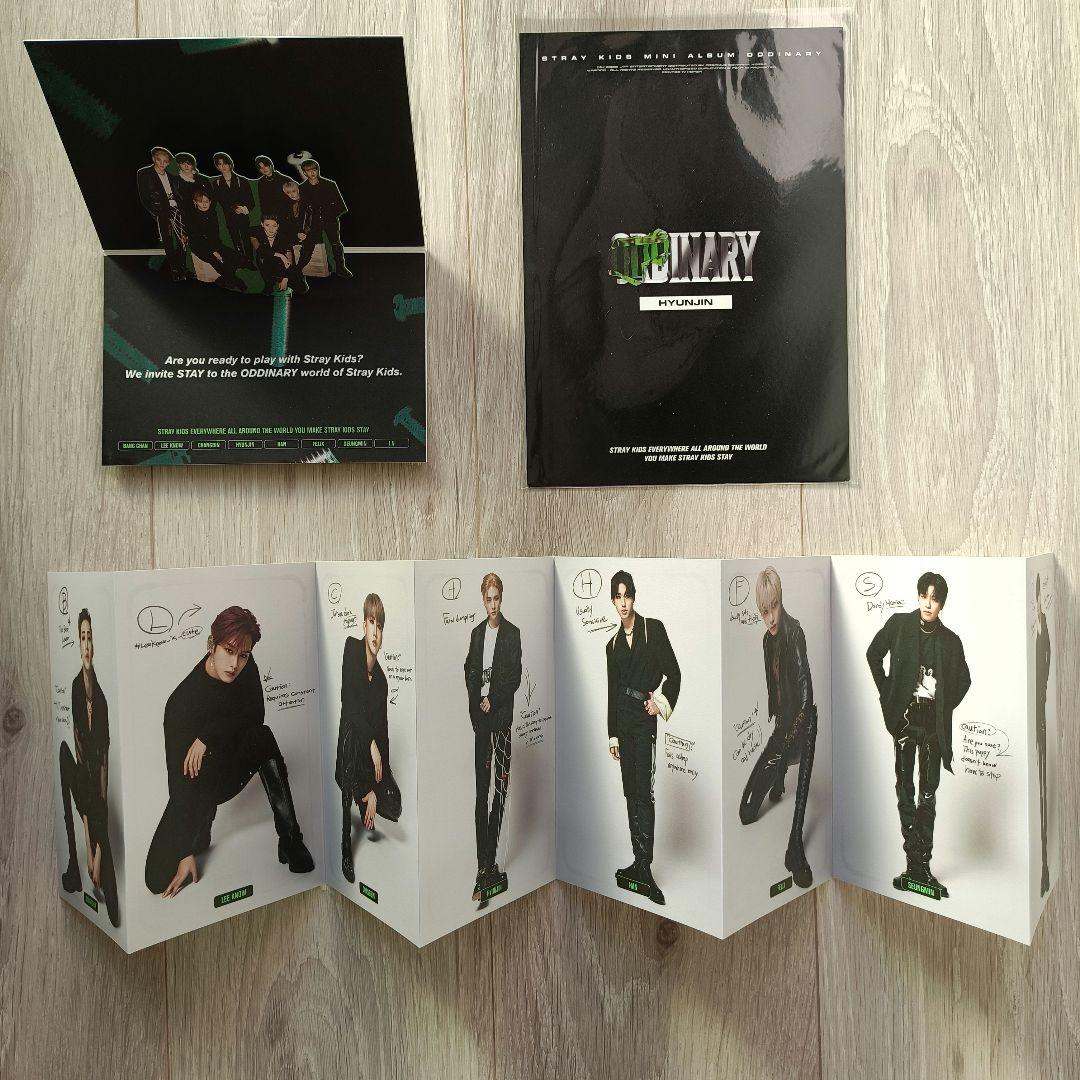 ヒョンジン スキズ アルバム oddinary 限定盤 廃盤 フルセット - メルカリ